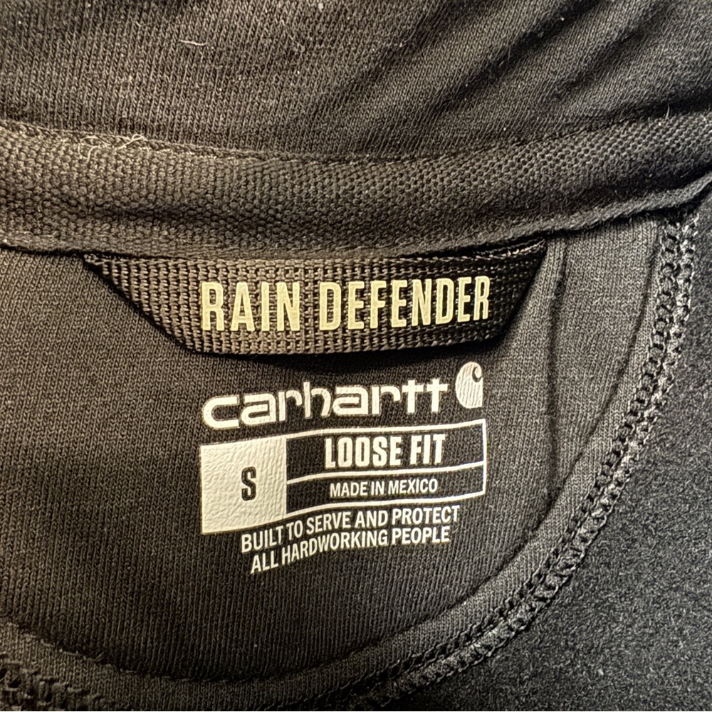 Carhartt rain defender quarter zip